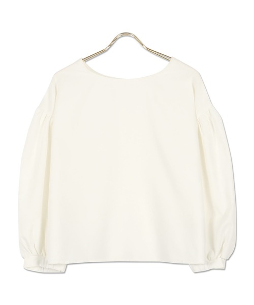 KOBE LETTUCE（コウベレタス）の「バルーンスリーブプルブラウス（シャツ/ブラウス・レディース・ブラック/ブラック系その他/ピンク/ネイビー/オフホワイト/モスグリーン・FREE）」の19枚目の写真