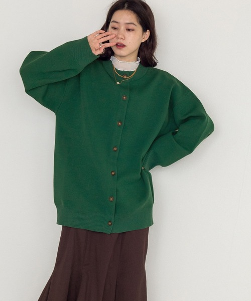 w closet（ダブルクローゼット）の「12Gポリニジュウスカーディガン