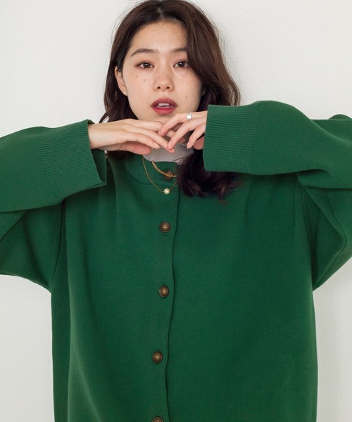 w closet（ダブルクローゼット）の「12Gポリニジュウスカーディガン