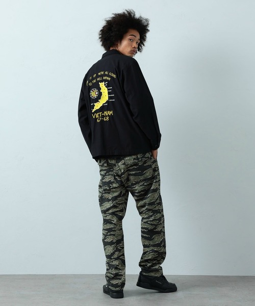 Alpha Industries（アルファインダストリーズ）の「バック刺繍 ミリタリーシャツ（シャツ/ブラウス・メンズ・ブラック/アーミー・MEDIUM/LARGE/X-LARGE）」の19枚目の写真