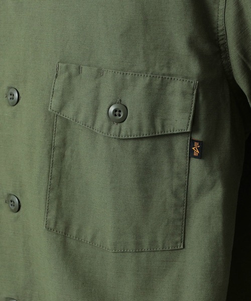 未使用品】by H バイエイチ 20AWミリタリーシャツ ミリタリー