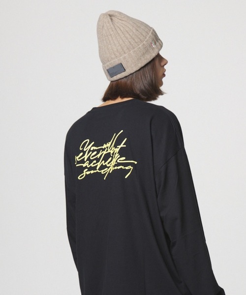 LIBERE（リベーレ）の「LIBERE リベーレ / GLITCH BEANIE ビーニー ニットキャップ / 215408-215409（ニットキャップ/ビーニー・レディース・ベージュ/ネイビー・FREE）」の8枚目の写真