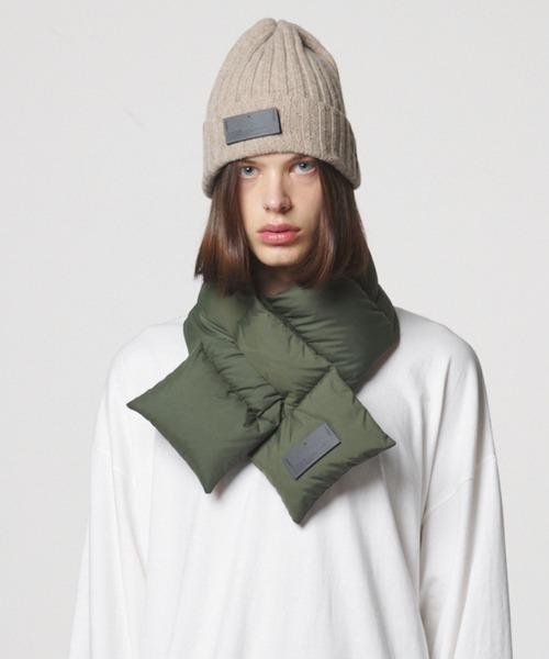 LIBERE（リベーレ）の「LIBERE リベーレ / GLITCH BEANIE ビーニー ニットキャップ / 215408-215409（ニットキャップ/ビーニー・レディース・ベージュ/ネイビー・FREE）」の3枚目の写真