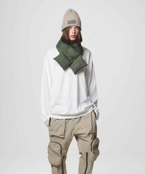 LIBERE（リベーレ）の「LIBERE リベーレ / GLITCH BEANIE ビーニー ニットキャップ / 215408-215409（ニットキャップ/ビーニー・レディース・ベージュ/ネイビー・FREE）」の9枚目の写真