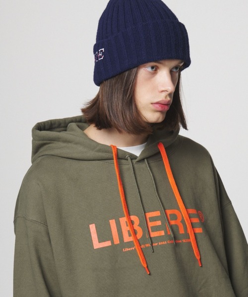 LIBERE（リベーレ）の「LIBERE リベーレ / GLITCH BEANIE ビーニー ニットキャップ / 215408-215409（ニットキャップ/ビーニー・レディース・ベージュ/ネイビー・FREE）」の11枚目の写真