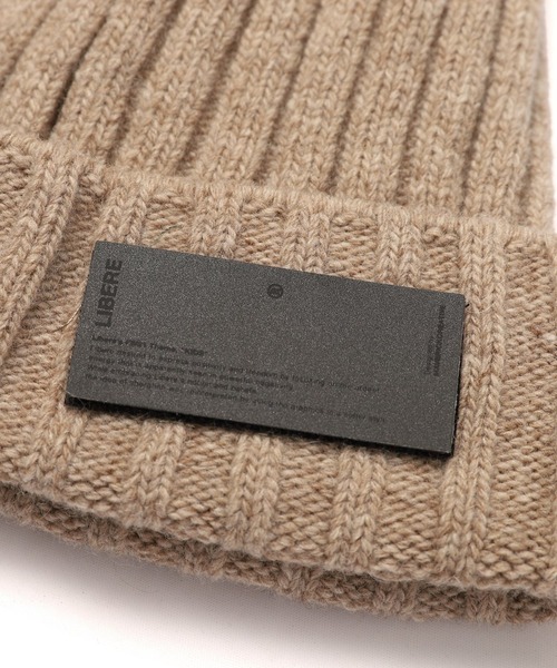 LIBERE（リベーレ）の「LIBERE リベーレ / GLITCH BEANIE ビーニー ニットキャップ / 215408-215409（ニットキャップ/ビーニー・レディース・ベージュ/ネイビー・FREE）」の17枚目の写真