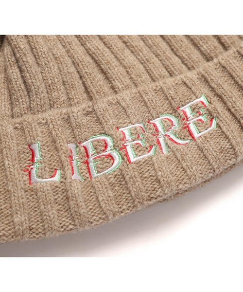 LIBERE（リベーレ）の「LIBERE リベーレ / GLITCH BEANIE ビーニー ニットキャップ / 215408-215409（ニットキャップ/ビーニー・レディース・ベージュ/ネイビー・FREE）」の18枚目の写真