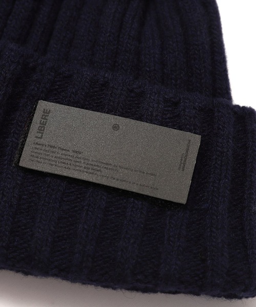 LIBERE（リベーレ）の「LIBERE リベーレ / GLITCH BEANIE ビーニー ニットキャップ / 215408-215409（ニットキャップ/ビーニー・レディース・ベージュ/ネイビー・FREE）」の22枚目の写真