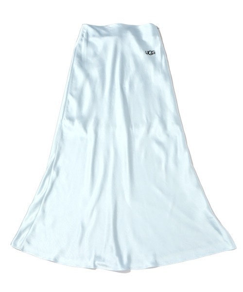 UGG(アグ)の「UGG@mos サテン ロングスカート(スカート・レディース・ベージュ/ピンク/ブルー・M/L)」の5枚目の写真