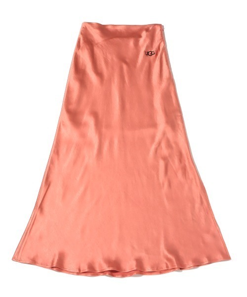 UGG(アグ)の「UGG@mos サテン ロングスカート(スカート・レディース・ベージュ/ピンク/ブルー・M/L)」の11枚目の写真