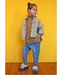 GROOVY COLORS | ムライトデニム ツイスト ロングパンツ(デニムパンツ)