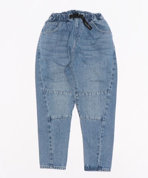 GROOVY COLORS（グルービーカラーズ）の「ムライトデニム ツイスト ロングパンツ（デニムパンツ・キッズ・ネイビー/ブルー・140/130）」の5枚目の写真