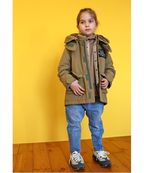 GROOVY COLORS（グルービーカラーズ）の「ムライトデニム ツイスト ロングパンツ（デニムパンツ・キッズ・ネイビー/ブルー・140/130）」の8枚目の写真