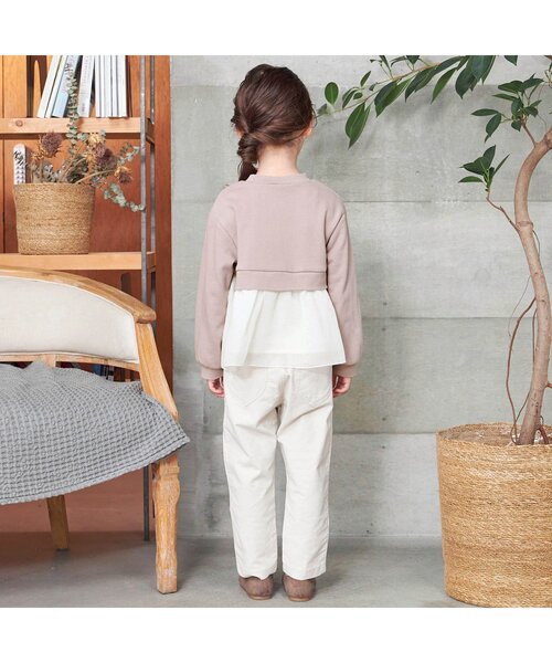 apres les cours（アプレレクール）の「WEB限定 スイーツモチーフトレーナー（スウェット・キッズ・ピンク/ネイビー・90/100/130/110/140/80/120）」の11枚目の写真