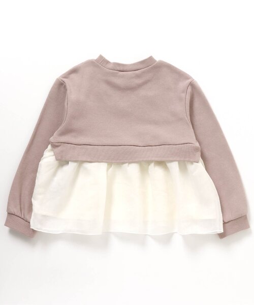 apres les cours（アプレレクール）の「WEB限定 スイーツモチーフトレーナー（スウェット・キッズ・ピンク/ネイビー・90/100/130/110/140/80/120）」の13枚目の写真