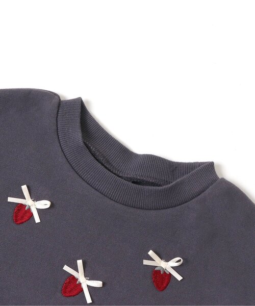 apres les cours（アプレレクール）の「WEB限定 スイーツモチーフトレーナー（スウェット・キッズ・ピンク/ネイビー・90/100/130/110/140/80/120）」の14枚目の写真