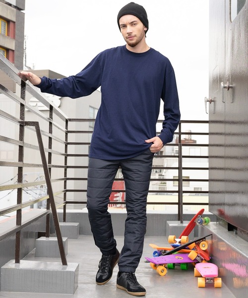 LOS ANGELES APPAREL(ロサンゼルスアパレル)の「LOS ANGELS APPAREL 6.5oz ガーメントダイロングTシャツ(Tシャツ/カットソー・メンズ・ホワイト/ブラック/グレー/ライトグリーン/オレンジ/コバルトブルー/ネイビー・SMALL/MEDIUM/X-LARGE/LARGE)」の17枚目の写真