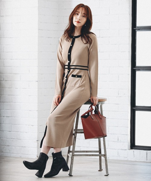 Andemiu（アンデミュウ）の「マルチＷＡＹトートバッグ238234（ショルダーバッグ・レディース・ベージュ/ブラウン/ブルー・FREE）」の8枚目の写真