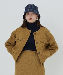ライナー付き ツイードアウター TINA:JOJUN