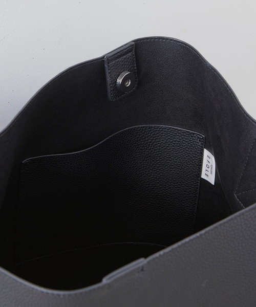 【EFOLE】フェイクレザーワイドベルトショルダーバッグ【再入荷】