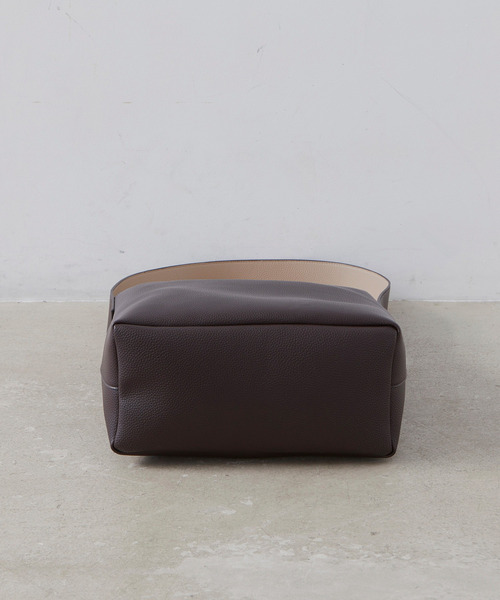 【EFOLE】フェイクレザーワイドベルトショルダーバッグ【再入荷】