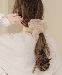 flower | flower × Stylist ERIKO フラッフィービッグシュシュ(シュシュ)