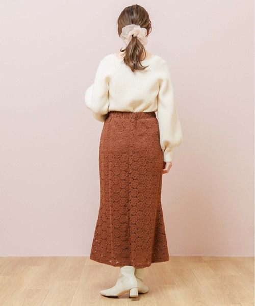 flower（フラワー）の「flower × Stylist ERIKO フラッフィービッグシュシュ（シュシュ・レディース・グレー/ベージュ・FREE）」の20枚目の写真