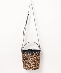 【インスタグラマー chiyoさん×LA BAGAGERIE】レオパードバケツ2WAYバッグ