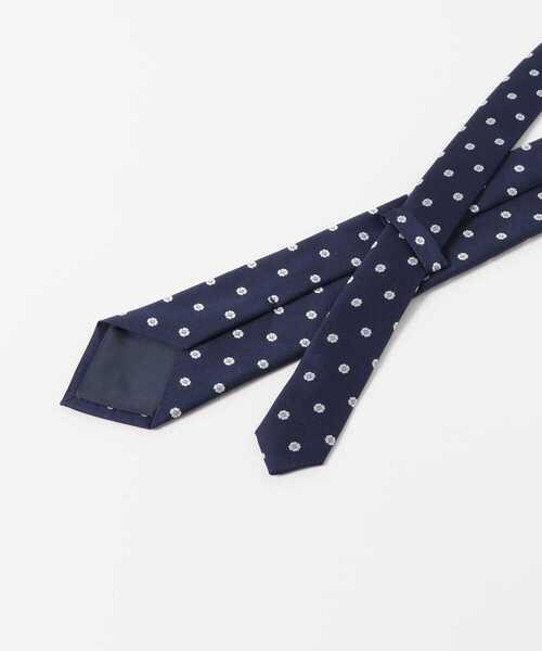 URBAN RESEARCH DOORS（アーバンリサーチドアーズ）の「LIFE STYLE TAILOR　22SS国内タイ小紋1（ネクタイ・メンズ・ネイビー/グリーン/ブラウン・FREE）」の6枚目の写真