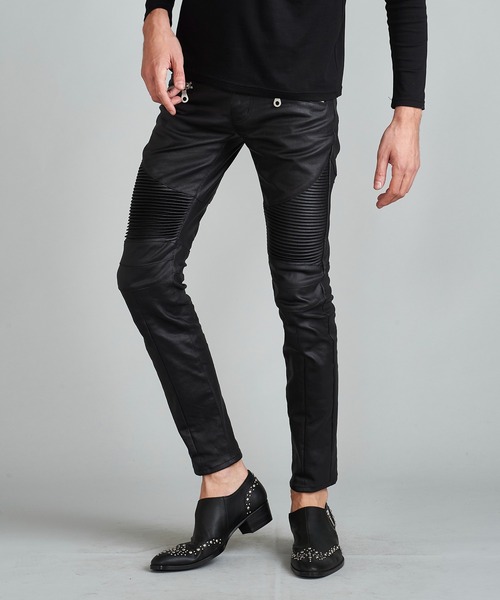 NO ID.（ノーアイディ）の「コーティングストレッチライダーススキニー