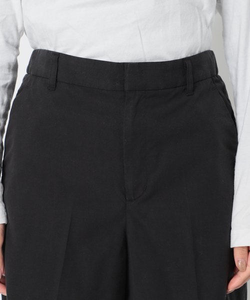 plage(プラージュ)の「Nidom bio short スラックス◆(その他パンツ・レディース・キャメル/ダークブルー/ブラック・38/36)」の13枚目の写真