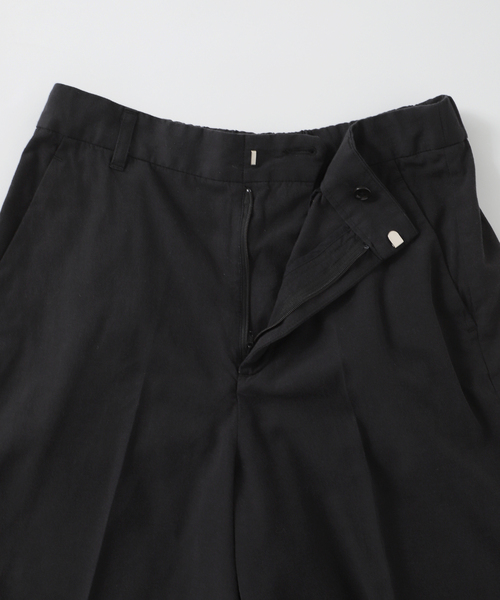 plage(プラージュ)の「Nidom bio short スラックス◆(その他パンツ・レディース・キャメル/ダークブルー/ブラック・38/36)」の10枚目の写真