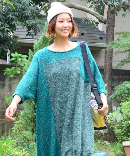 チャイハネ（チャイハネ）の「【チャイハネ】シンプルニットキャップ（ニットキャップ/ビーニー・レディース・パープル/グリーン/イエロー/ネイビー/レッド/ベージュ/ブラック/ターコイズブルー/オレンジ・FREE）」の12枚目の写真