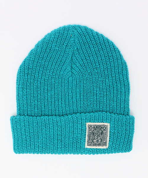 チャイハネ（チャイハネ）の「【チャイハネ】シンプルニットキャップ（ニットキャップ/ビーニー・レディース・パープル/グリーン/イエロー/ネイビー/レッド/ベージュ/ブラック/ターコイズブルー/オレンジ・FREE）」の5枚目の写真