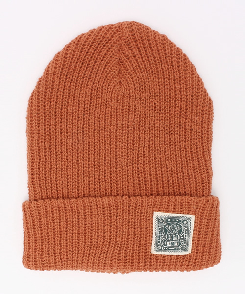 チャイハネ（チャイハネ）の「【チャイハネ】シンプルニットキャップ（ニットキャップ/ビーニー・レディース・パープル/グリーン/イエロー/ネイビー/レッド/ベージュ/ブラック/ターコイズブルー/オレンジ・FREE）」の9枚目の写真