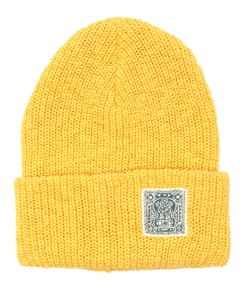 チャイハネ（チャイハネ）の「【チャイハネ】シンプルニットキャップ（ニットキャップ/ビーニー・レディース・パープル/グリーン/イエロー/ネイビー/レッド/ベージュ/ブラック/ターコイズブルー/オレンジ・FREE）」の18枚目の写真