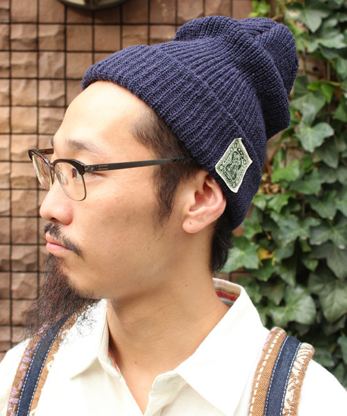 チャイハネ（チャイハネ）の「【チャイハネ】シンプルニットキャップ（ニットキャップ/ビーニー・レディース・パープル/グリーン/イエロー/ネイビー/レッド/ベージュ/ブラック/ターコイズブルー/オレンジ・FREE）」の21枚目の写真