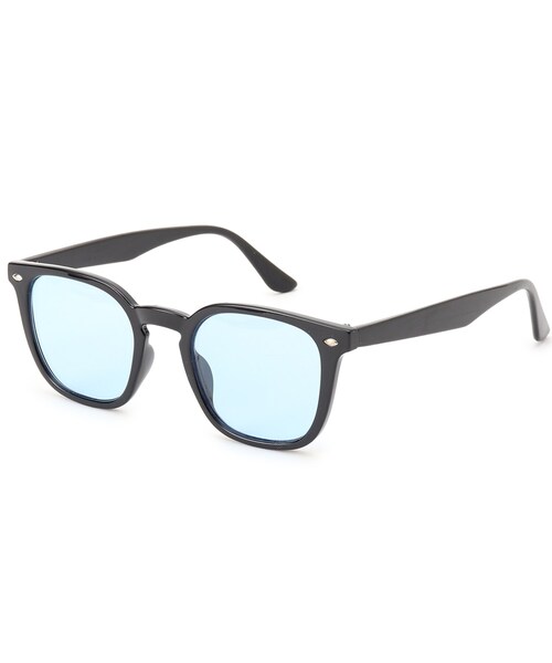 BASECONTROL（ベースコントロール）の「◆サングラス ワイドフレーム（サングラス・メンズ・ライトブルー/アイボリー/ブラウン系・99）」の3枚目の写真