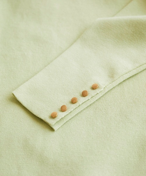 ROPE' PICNIC(ロペピクニック)の「ミラノリブボートネックニットプルオーバー(ニット/セーター・レディース・オフホワイト/キナリ/グリーン系その他2/ネイビー/レッド・38)」の11枚目の写真