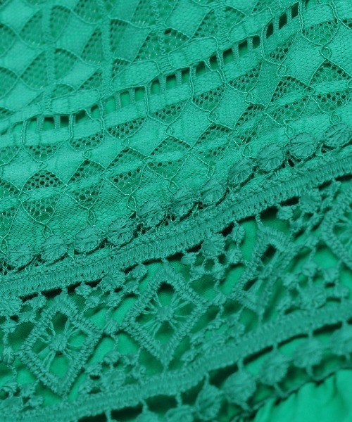 チチカカ（チチカカ）の「コットンｘレースプルオーバー（シャツ/ブラウス・レディース・ホワイト/ピンク/グリーン・FREE）」の22枚目の写真