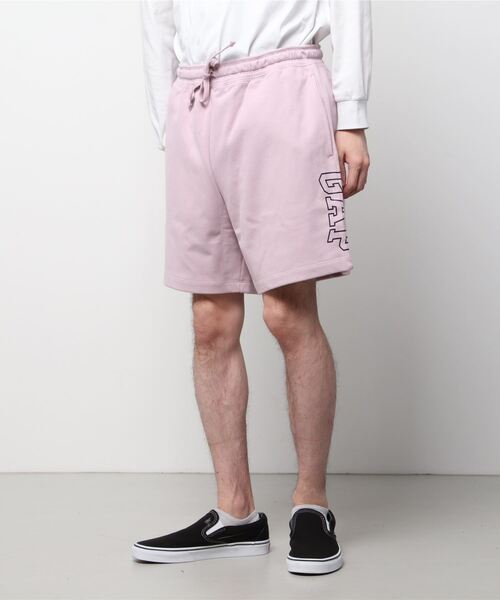 GAP（ギャップ）の「カーボナイズド フレンチテリー Gapロゴ ショートパンツ（その他パンツ・メンズ・オフホワイト/パープル系その他・S/M/L/XS/XXS/XL）」の8枚目の写真