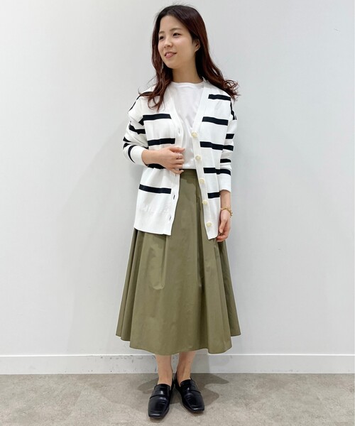 UNTITLED（アンタイトル）の「◆スビンコットン プルオーバー【洗える】（Tシャツ/カットソー・レディース・オフホワイト/ホワイト系5・02/44/48/00/04）」の13枚目の写真