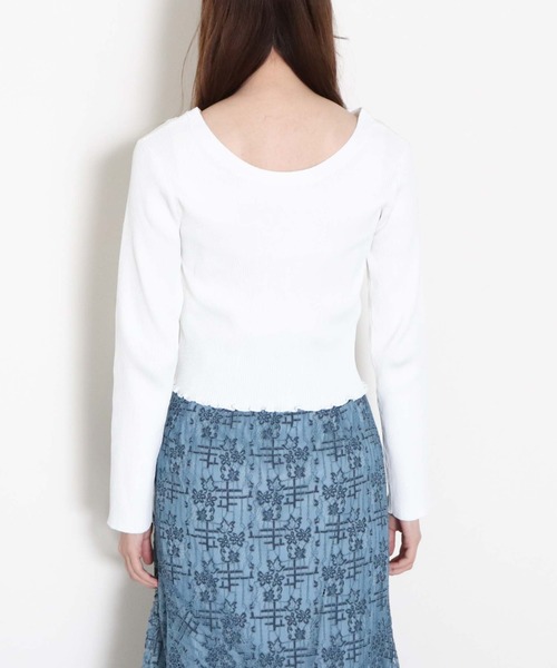 archives(アルシーヴ)の「【入荷禁止】2WAYリブカーディガン(ニット/セーター・レディース・イエロー/グリーン系その他/ピンク/オフホワイト/ブラック・MEDIUM)」の19枚目の写真