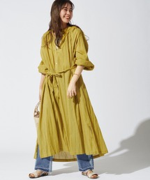 美品 Sara mullika マキシワンピース イエロー relume ワンピース