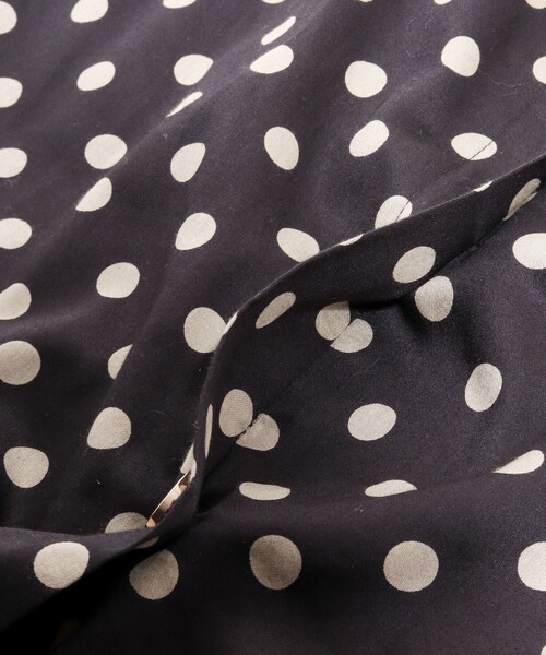 NOLLEY’S（ノーリーズ）の「◇【WEB限定】ドットスカート（スカート・レディース・ブラック系その他3/ベージュ系その他3・36/38）」の6枚目の写真