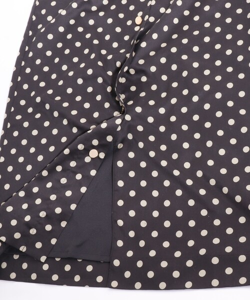NOLLEY’S（ノーリーズ）の「◇【WEB限定】ドットスカート（スカート・レディース・ブラック系その他3/ベージュ系その他3・36/38）」の5枚目の写真