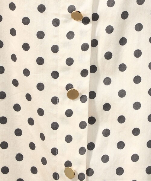 NOLLEY’S（ノーリーズ）の「◇【WEB限定】ドットスカート（スカート・レディース・ブラック系その他3/ベージュ系その他3・36/38）」の4枚目の写真
