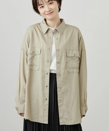 AMERICAN HOLIC | Wポケットワイドシャツ(シャツ/ブラウス)