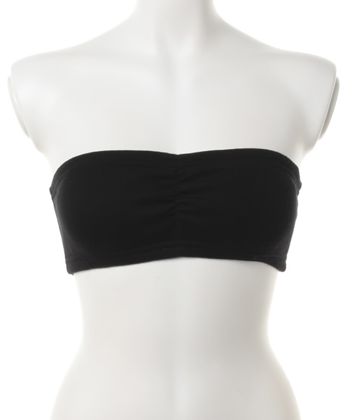 WEGO（ウィゴー）の「WEGO/カップインブラトップ（チューブトップ・レディース・ホワイト/オフホワイト/ホワイト系その他/ブラック/グリーン系その他/その他1・FREE）」の4枚目の写真