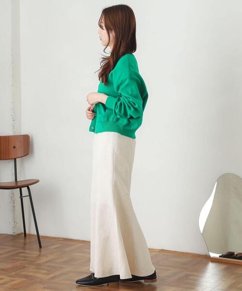 SENSE OF PLACE by URBAN RESEARCH（センスオブプレイスバイアーバンリサーチ）の「ジャガードマーメイドスカート（スカート・レディース・ミント/ベージュ/アイボリー・ONE）」の14枚目の写真